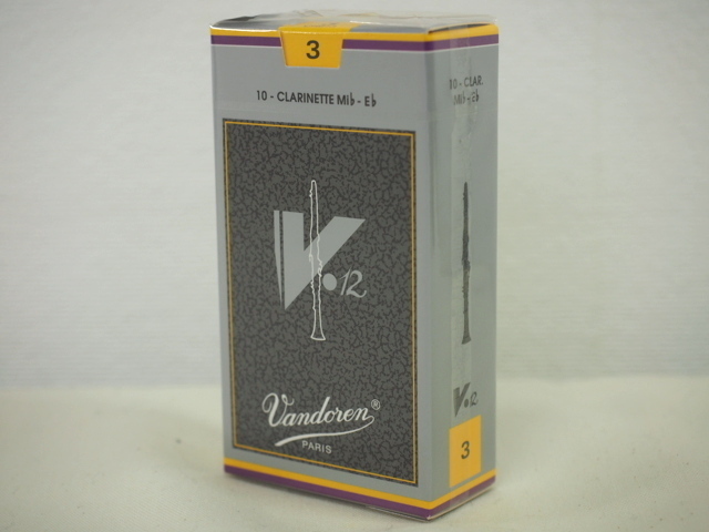 E♭クラリネットリード Vandoren バンドレン V12 硬度3【定形外郵便】【日時指定非対応】拍卖