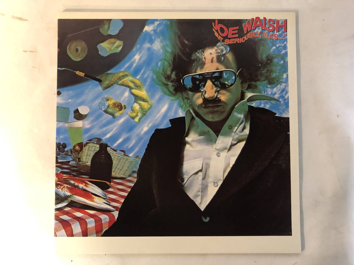 30410S US盤 12inch LP★JOE WALSH/BUT SERIOUSLY, FOLKS...★6E-141拍卖