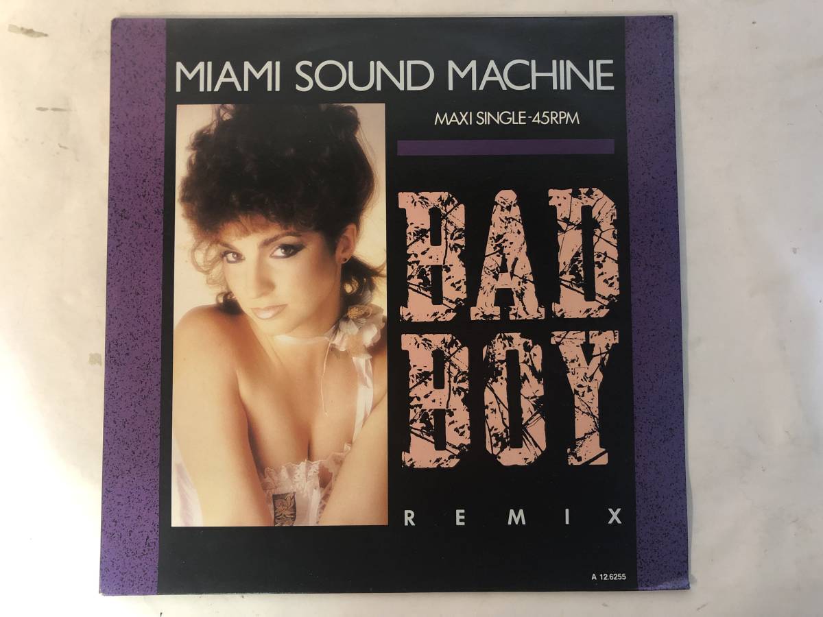 30417S 輸入盤 12inch EP★MIAMI SOUND MACHINE/BAD BOY (REMIX)★EPCA 12-6255拍卖