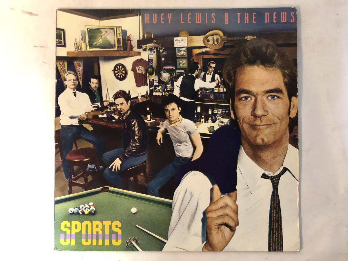 30421S 12inch LP★ヒューイ・ルイス/HUEY LEWIS and the NEWS/SPORTS★WWS-81628拍卖