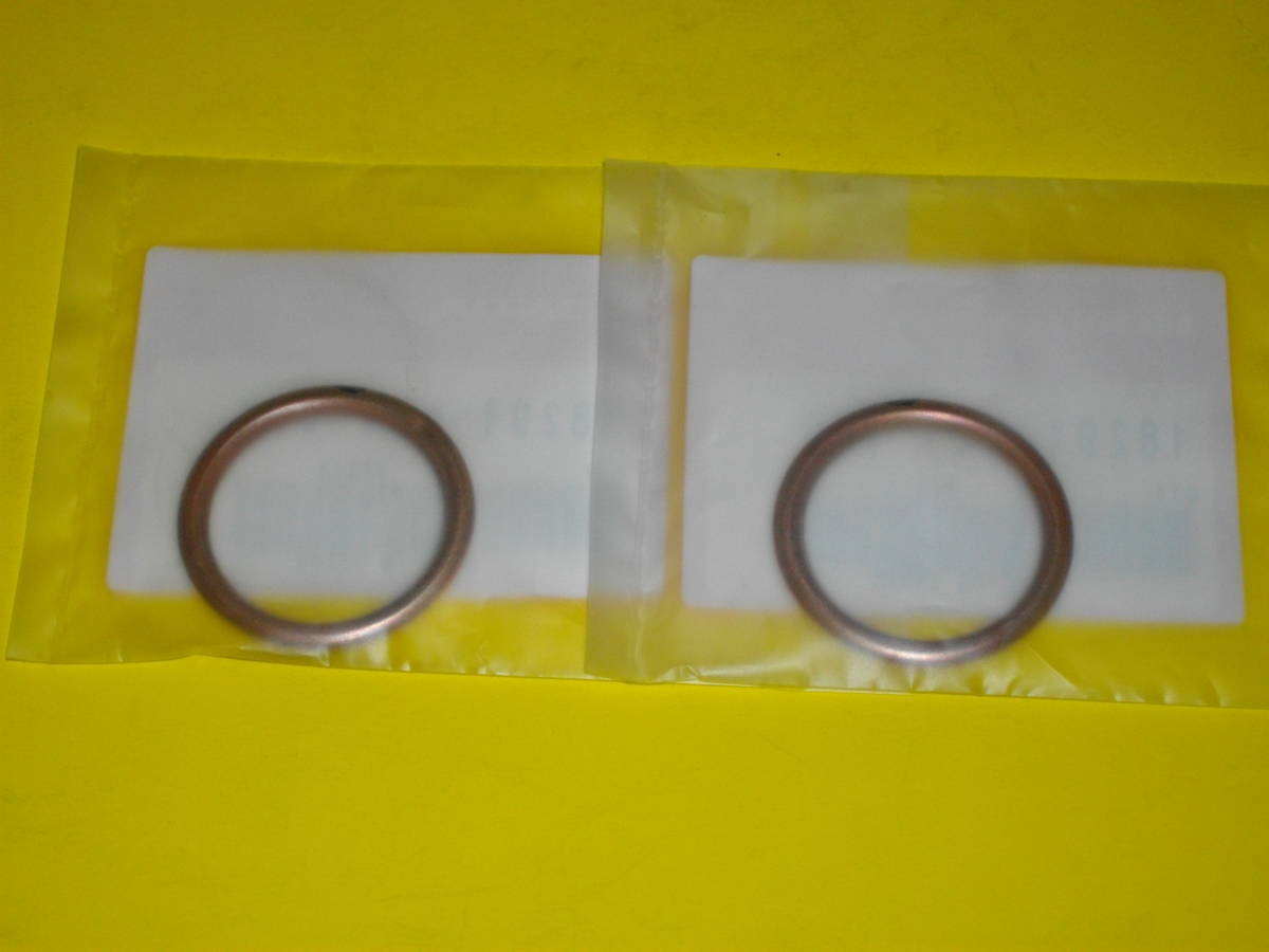 エキゾーストパイプガスケット X014 XLR250R MD22 ホンダ 純正新品拍卖