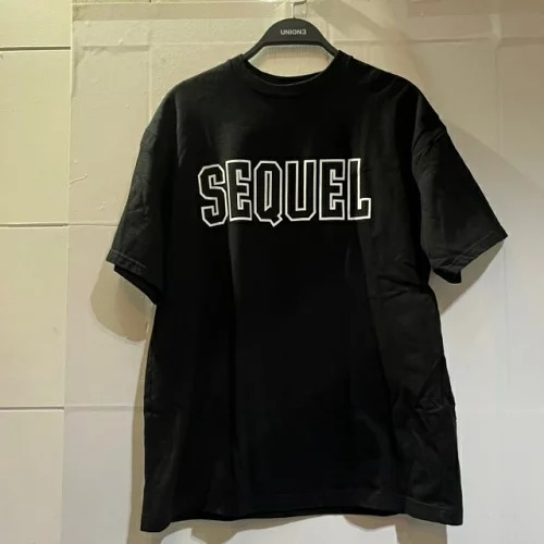 SEQUEL 23ss LOGO TEE Lサイズ シークエル ロゴ半袖Tシャツ拍卖