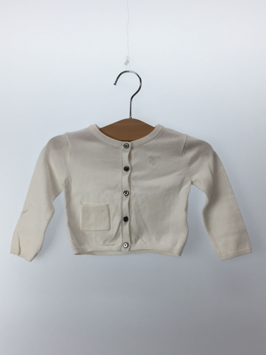 BURBERRY CHILDREN◆カーディガン/80cm/WHT拍卖