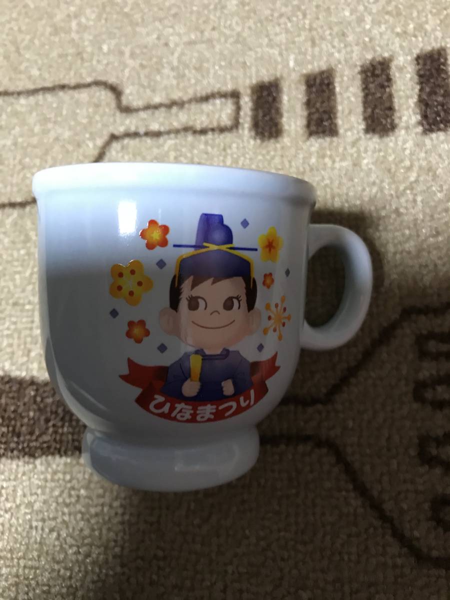 レトロ ビンテージ アンティーク 不二家 ペコちゃん FUJIYA ロイヤル プリン カップ コップ マグカップ ひなまつり E拍卖