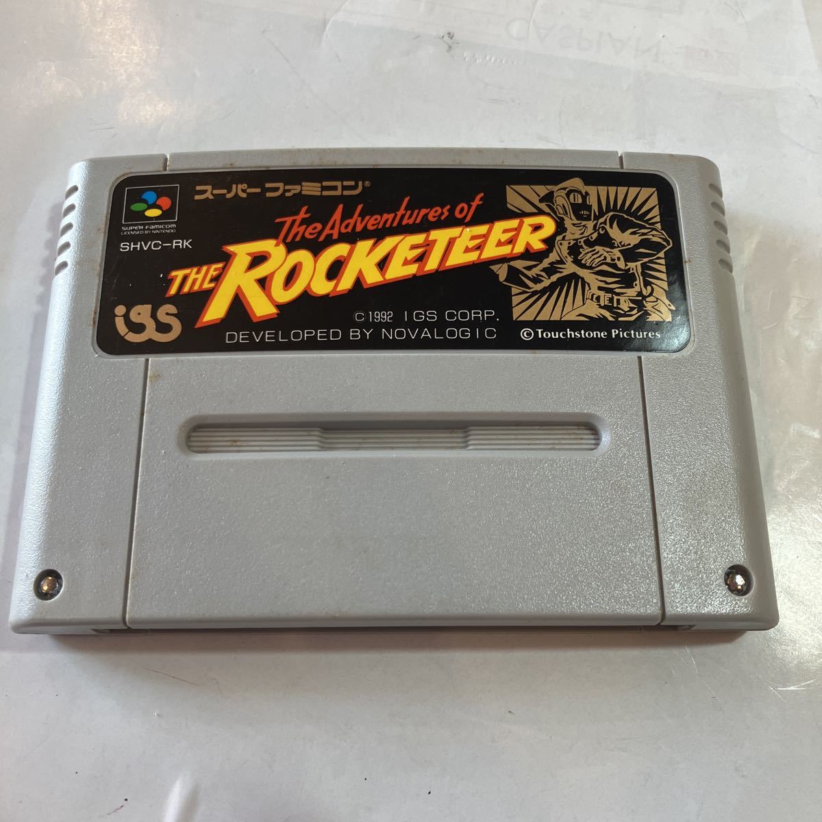 スーパーファミコン ゲームソフト THE ADVENTURES OF THE ROCKETEER 動作未確認拍卖