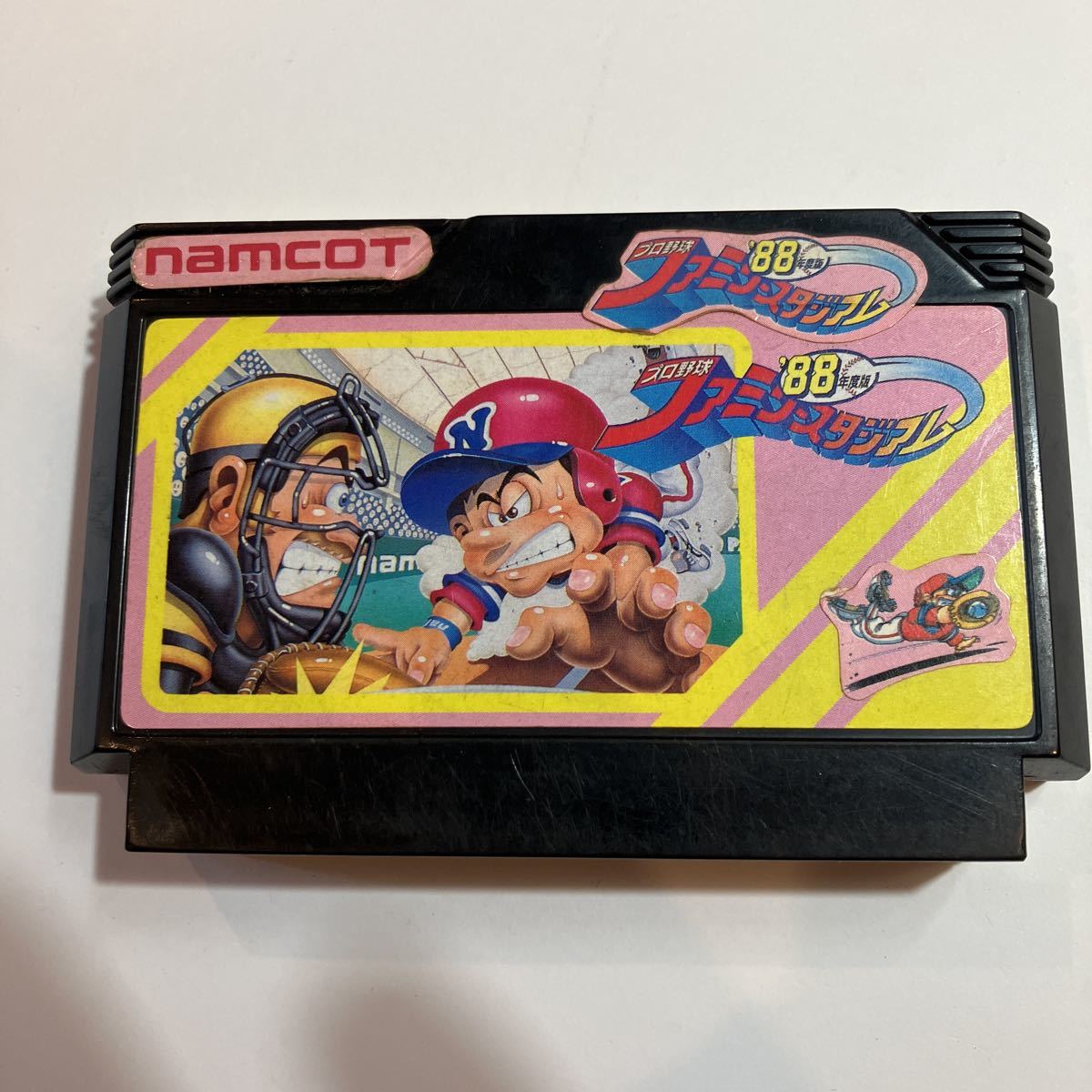 ファミリーコンピュータ ゲームソフト プロ野球 ファミリースタジアム'88 美品 動作未確認拍卖