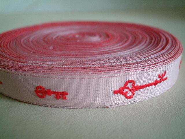 新品1巻♪22.5m♪シンプル鍵のチロルリボン拍卖