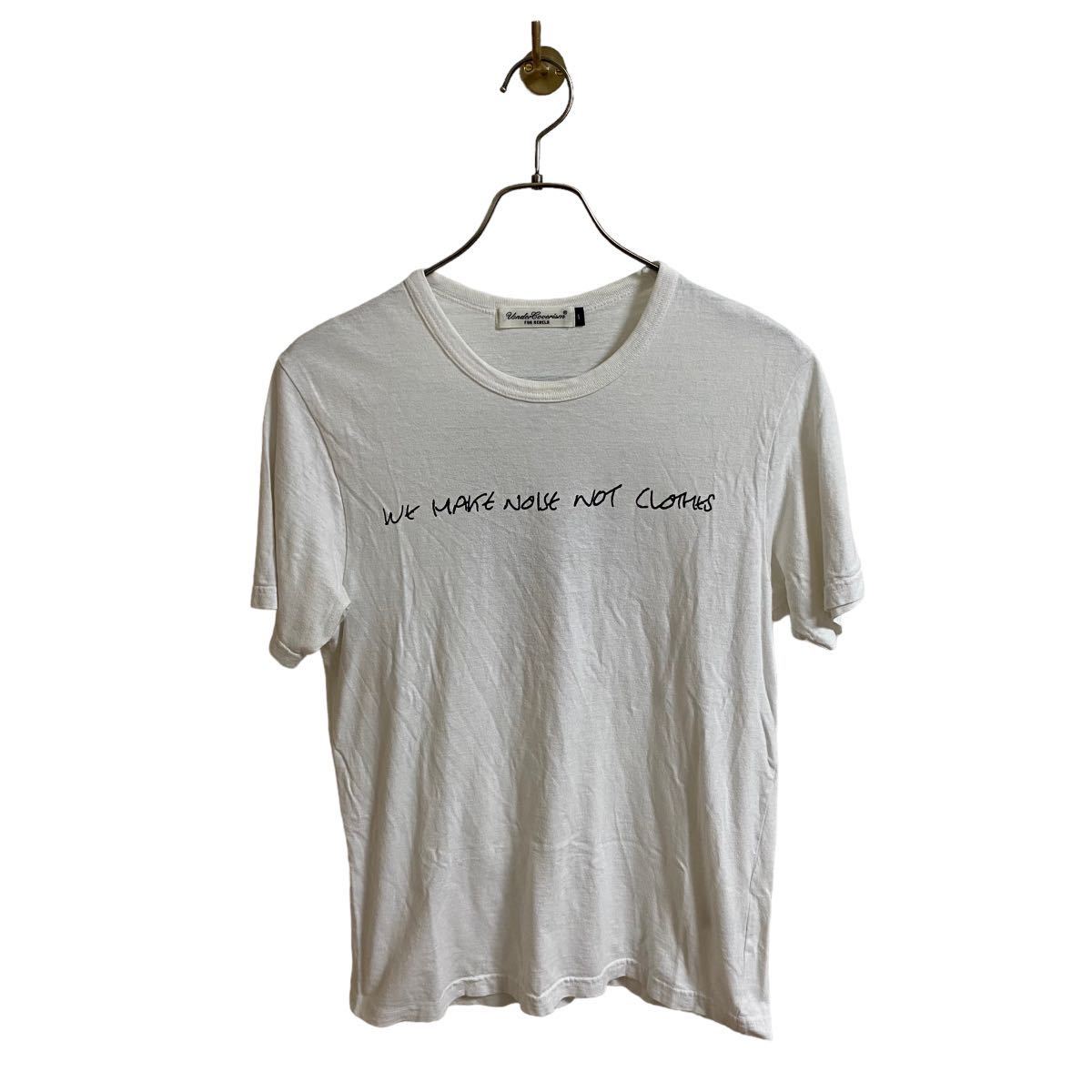 【アンダーカバー UNDERCOVER we make noise Tシャツ メンズ1 両面プリント 白 ホワイト artscabut期 685 jonio UNDERCOVERISM】拍卖