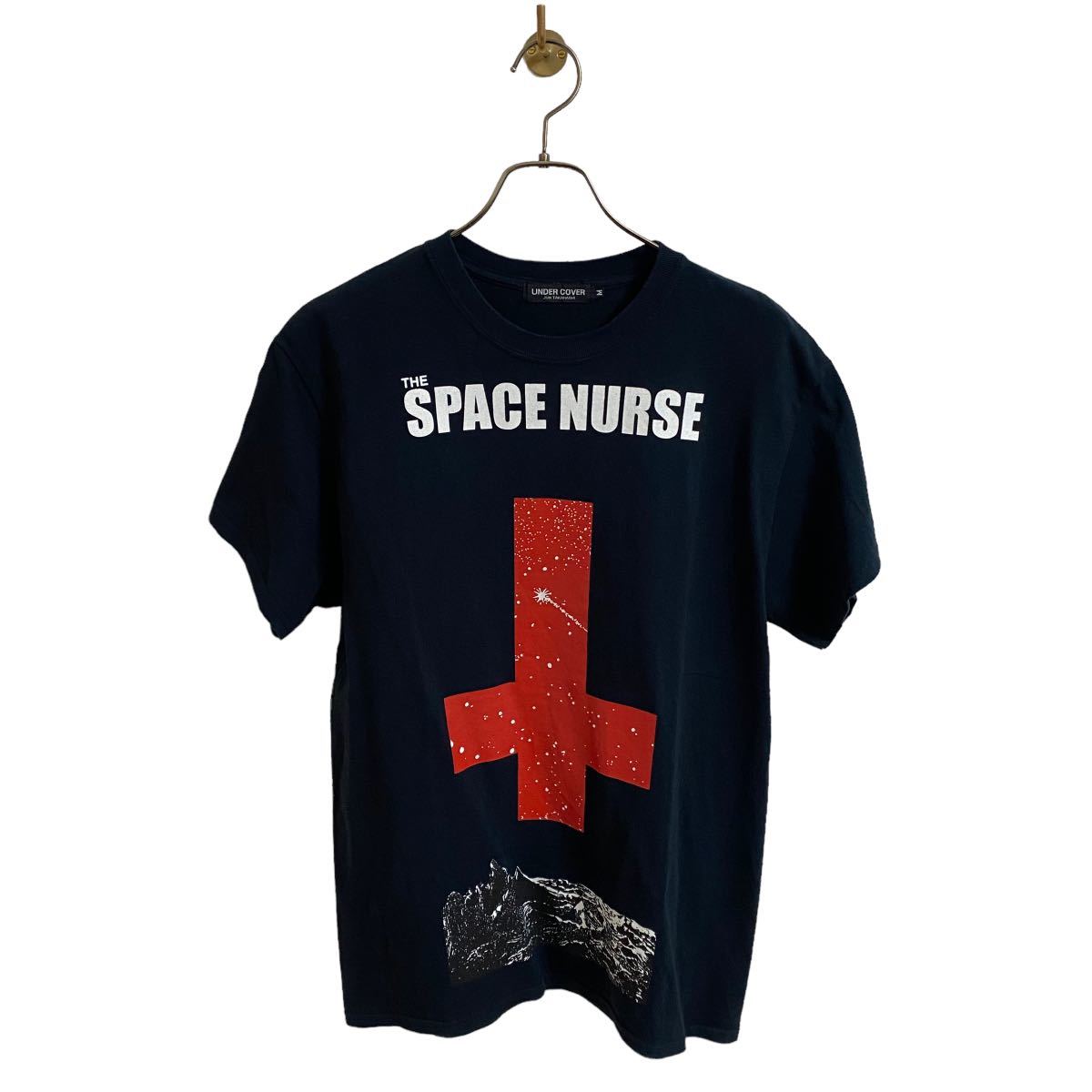 【アンダーカバー UNDERCOVERISM 17ss space nurse Tシャツ メンズM ブラック 架空バンド ツアーTシャツartscabut期 685 jonio guruguru】拍卖
