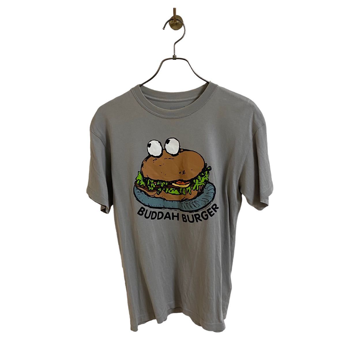 【02ss アンダーカバー UNDERCOVER BUDDAH BURGER S/S Tee 白 ホワイト メンズM ハンバーガー Tシャツ 初期 HAZE期 2002 artscabut 685】拍卖