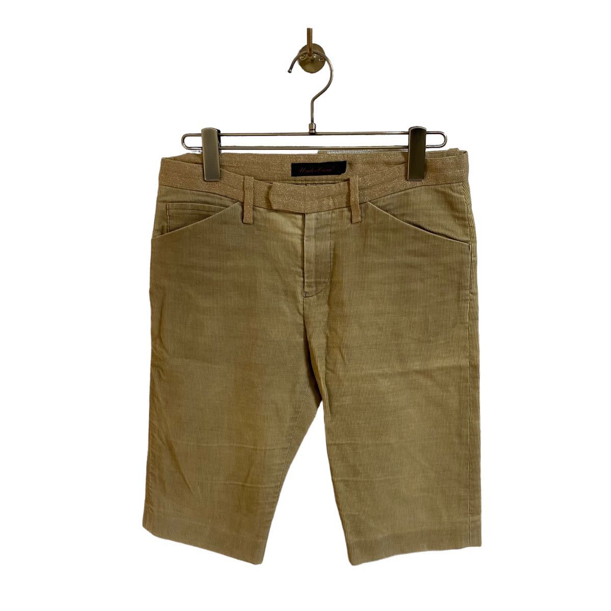 【アンダーカバー UNDERCOVER ラメ コーデュロイ ハーフパンツ 短パン ショートパンツ レディース1 artscabut期 purple期 5685 jonio】拍卖