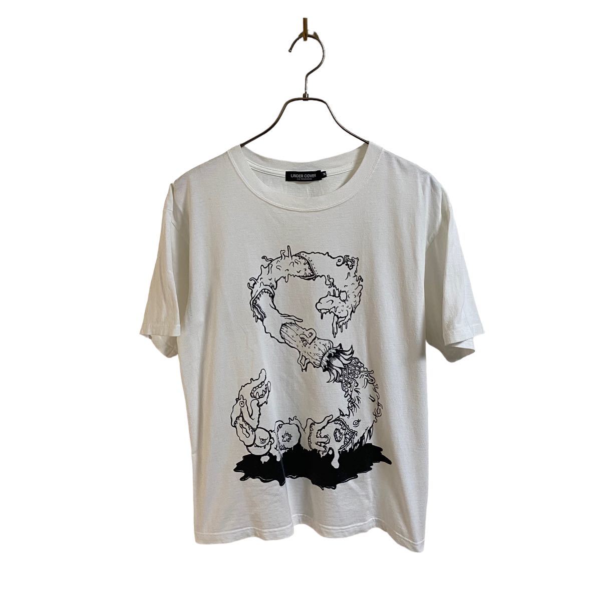【アンダーカバー UNDERCOVERISM Tシャツ メンズM ホワイト 白 グラフィック artscabut期 5685 jonio アート アーティスト】拍卖