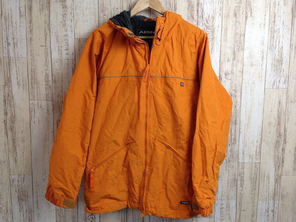 AIR BORN ジャケット ウェア オレンジ Lサイズ 売切り拍卖