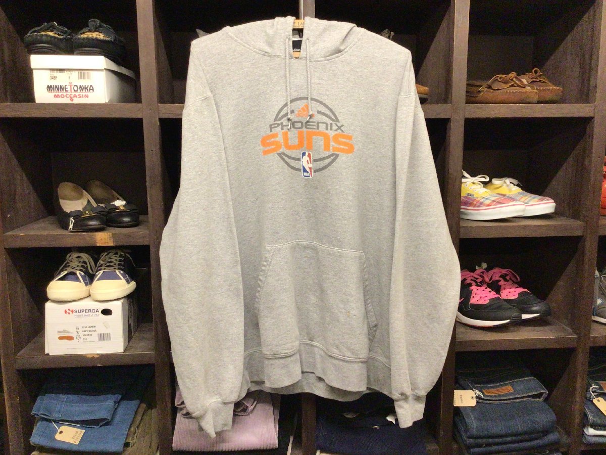ビックサイズ ADIDAS NBA PHOENIX SUNS PARKA SIZE XL アディダス エヌビーエー フェニックス サンズ パーカー バスケットボール拍卖