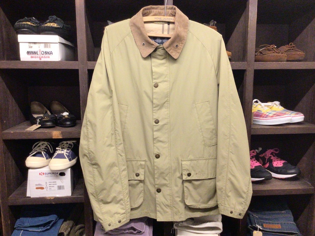 BARBOUR SQUIRE JACKET SIZE S バブアー スクエア ジャケット ナイロン拍卖