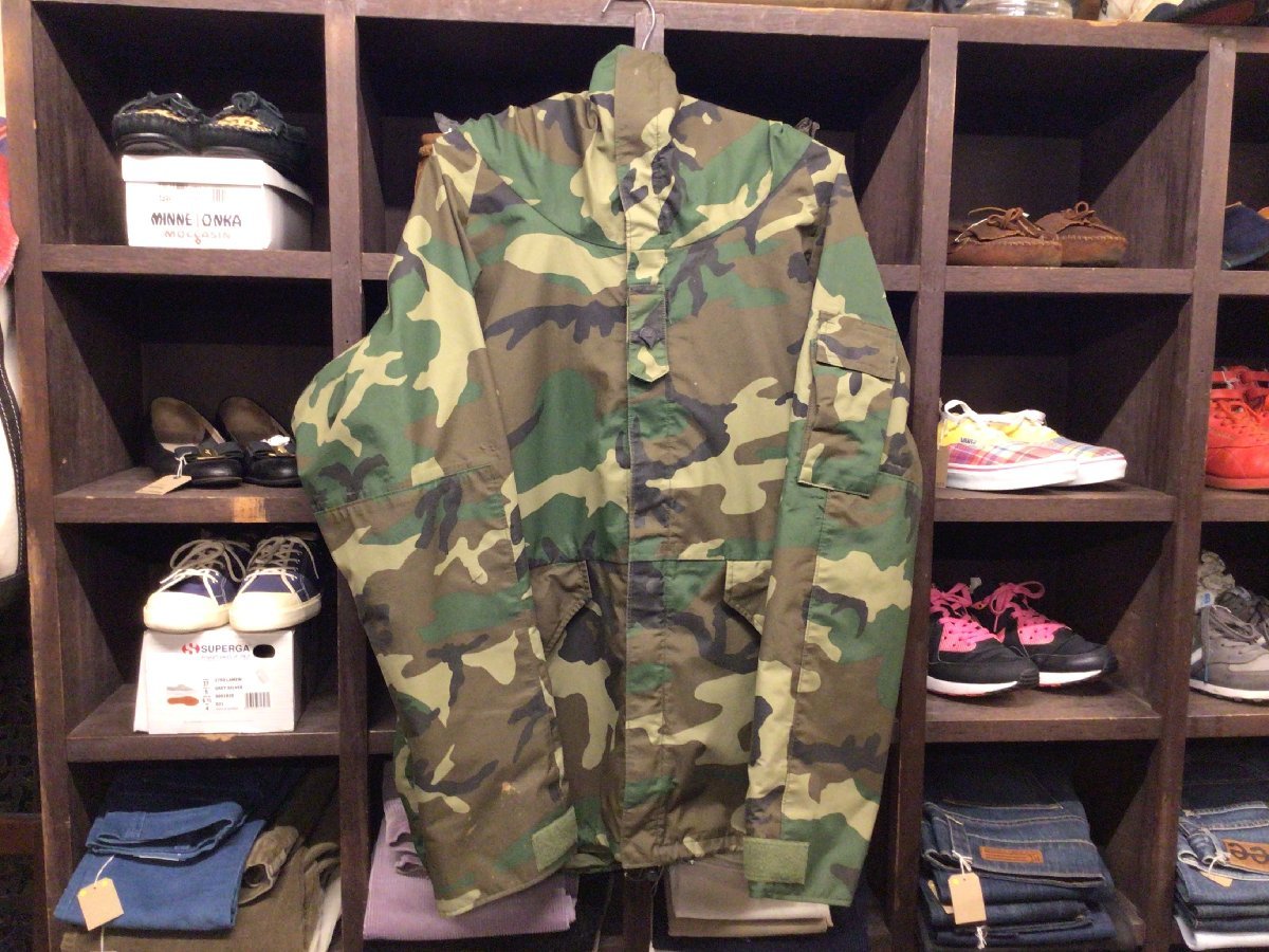 80'S U.S ARMY ECWCS COLD WEATHER PARKA CAMO SIZE M アメリカ軍 エクワックス コールド ウェザー パーカー 迷彩 カモフラ拍卖