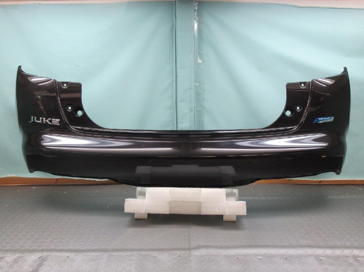 ◆ F15 ジューク JUKE 後期 純正 リアバンパー 85022-3YM0H ナイトベールパープル拍卖