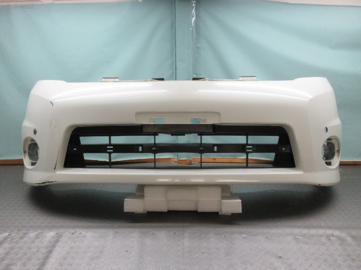 ◆ C25 セレナ ハイウェイスター SERENA Highway Star 後期 純正 フロントバンパー 62022-1GK5A ホワイトパール拍卖