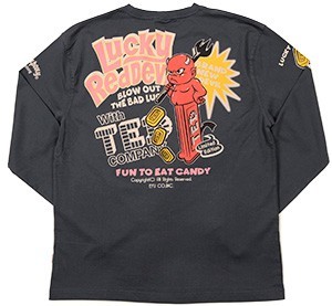 テッドマン/ロンT/ネイビー/XL/TDLS-354/エフ商会/カミナリモータース拍卖