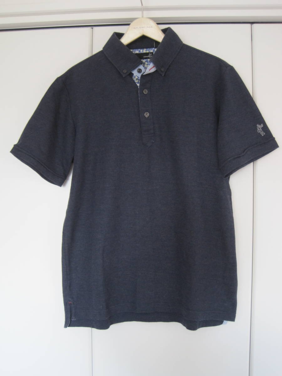 日本製 ASHWORTH アシュワース ポリ×コットン ポロシャツ M テーラーメイド拍卖