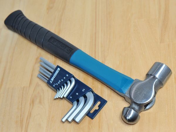 ◆SIGNET シグネット ショート 六角レンチ 9本 ボールピンハンマー セット★六角棒レンチ アーレンキー ハンマー★拍卖