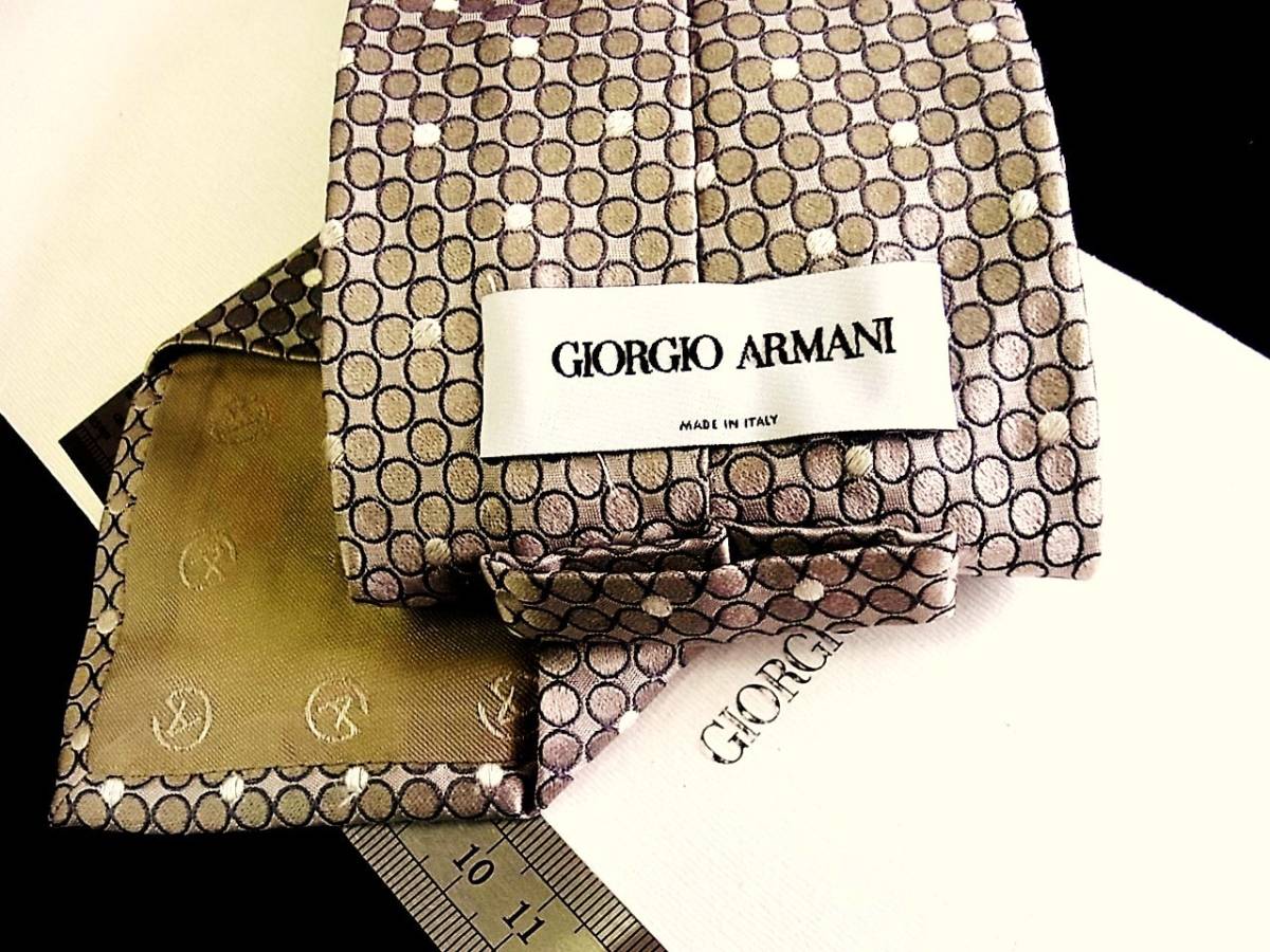 ○E2230N●USED並●ジョルジオ アルマーニのネクタイ拍卖