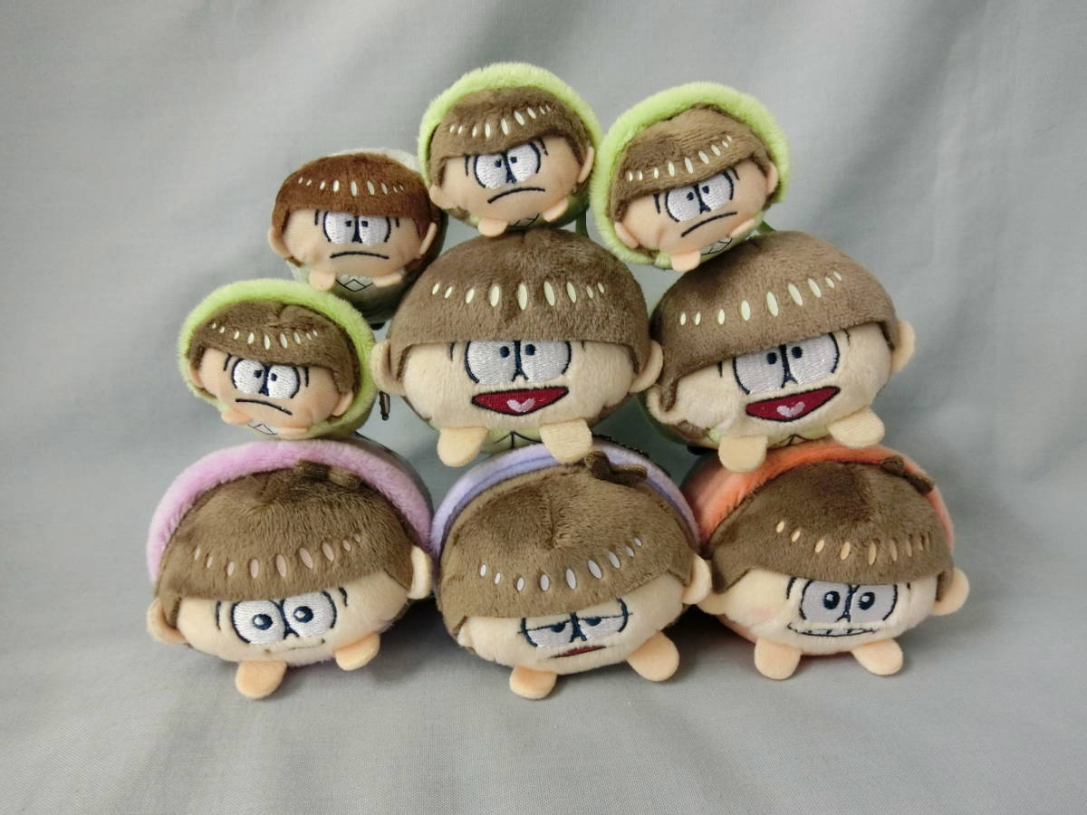 【最終値下げ】おそ松さん つみっこ ぬいぐるみ 9体セット 俵型 マスコット拍卖