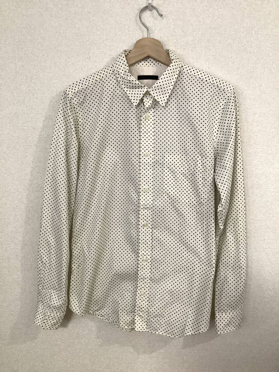 HARE ハレ ドット柄長袖シャツ コットンシャツ セレクト メンズ 古着 総柄 中古衣料拍卖