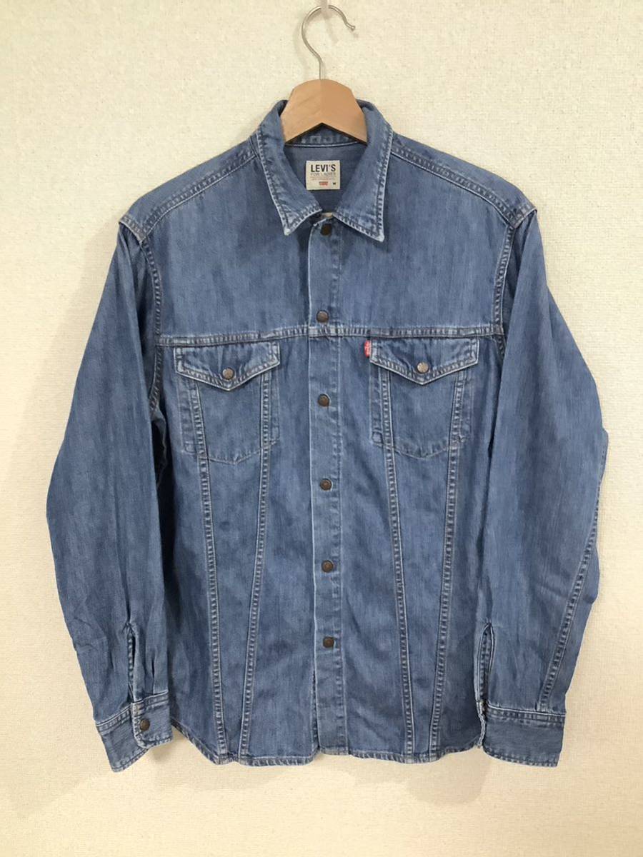 levi's リーバイス デニムシャツ 長袖シャツ コットンシャツ レディース アメカジ 古着 ビンテージ拍卖