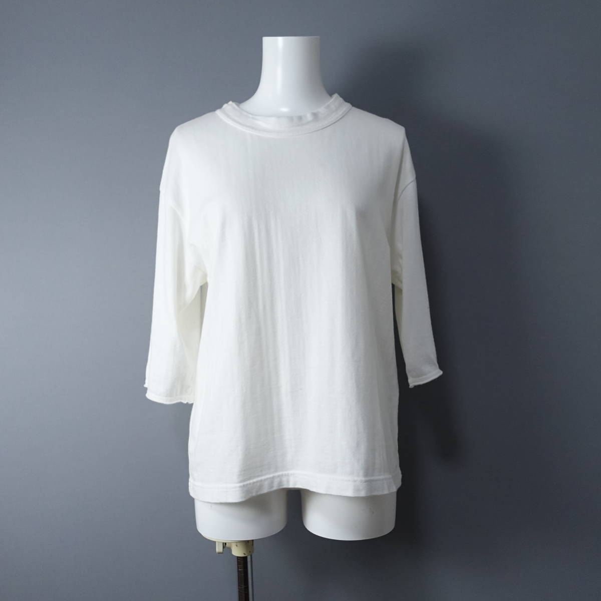 Hight Flutter/ハイフラッター/S/日本製カットソー/ホワイト/白/Tシャツ/レディース/半袖拍卖