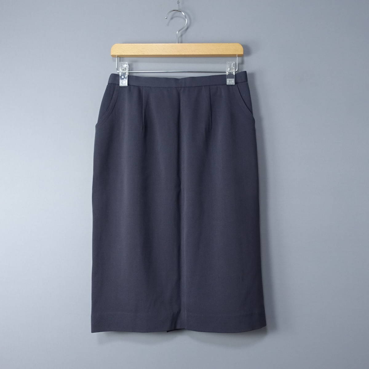 Leilian/レリアン/13/ウール100%スカート/グレー系/レディース拍卖