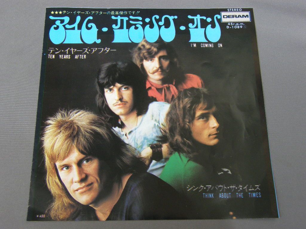 ★日7inch テン・イヤーズ・アフター/A`M COMING ON アイム・カミング・オン ★拍卖