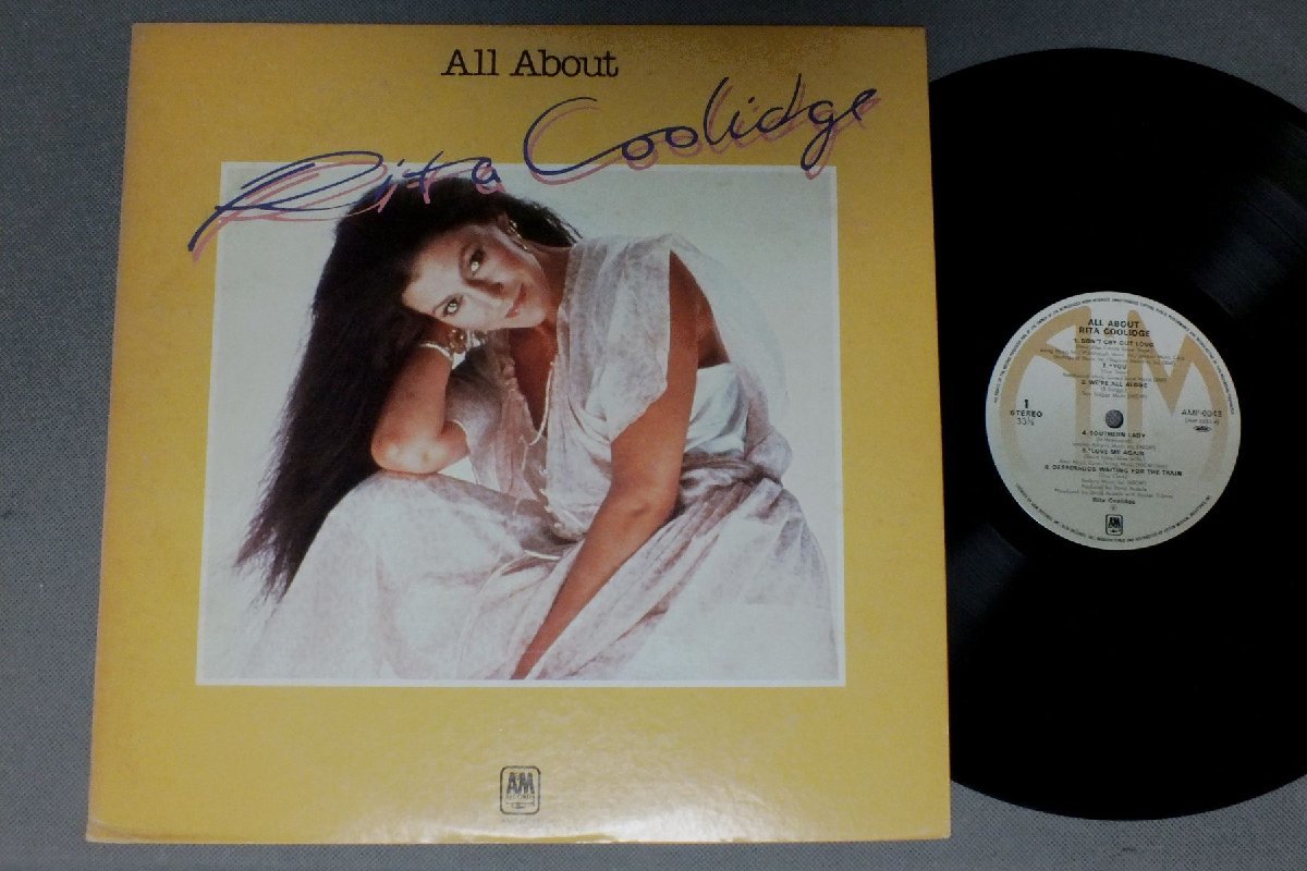 ★日LP リタ・クーリッジ/ALL ABOUT RITA COOLIDGE あなたしか見えない リタ・クーリッジの全て★拍卖