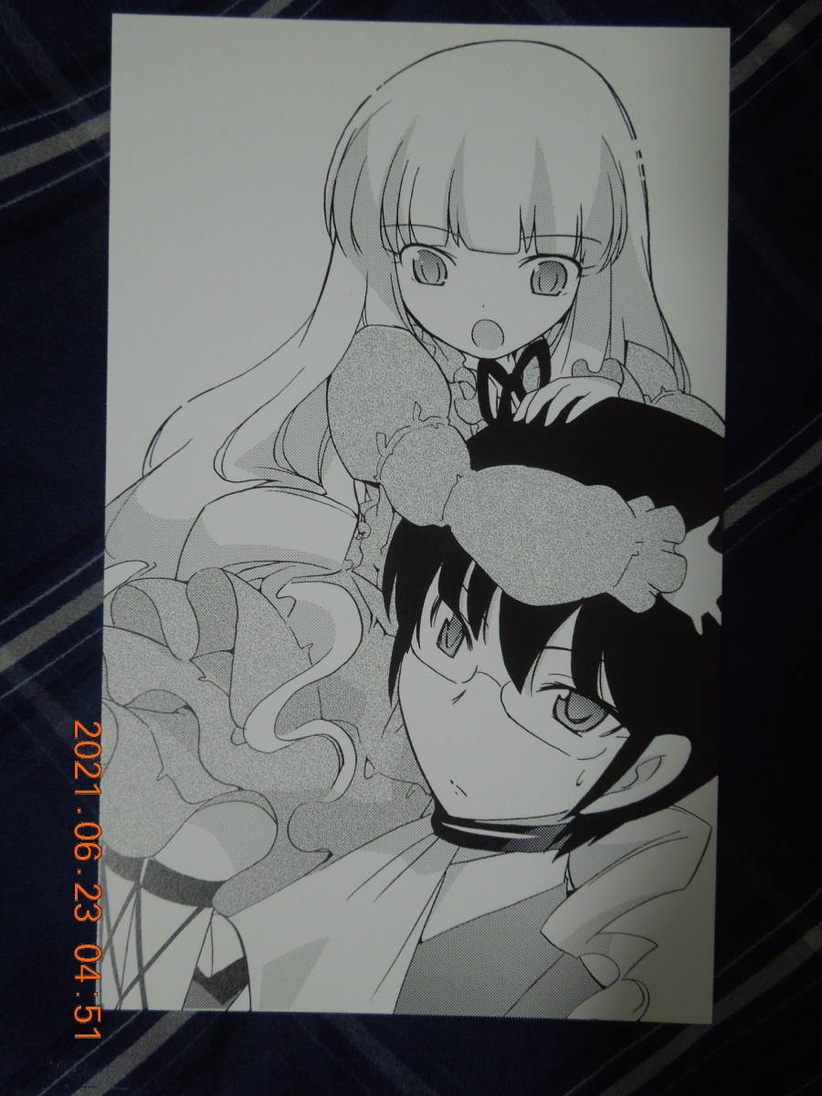 神のみぞ知るセカイ 大判ポストカード ⑲ / 若木民喜 非売品 イラストカード拍卖