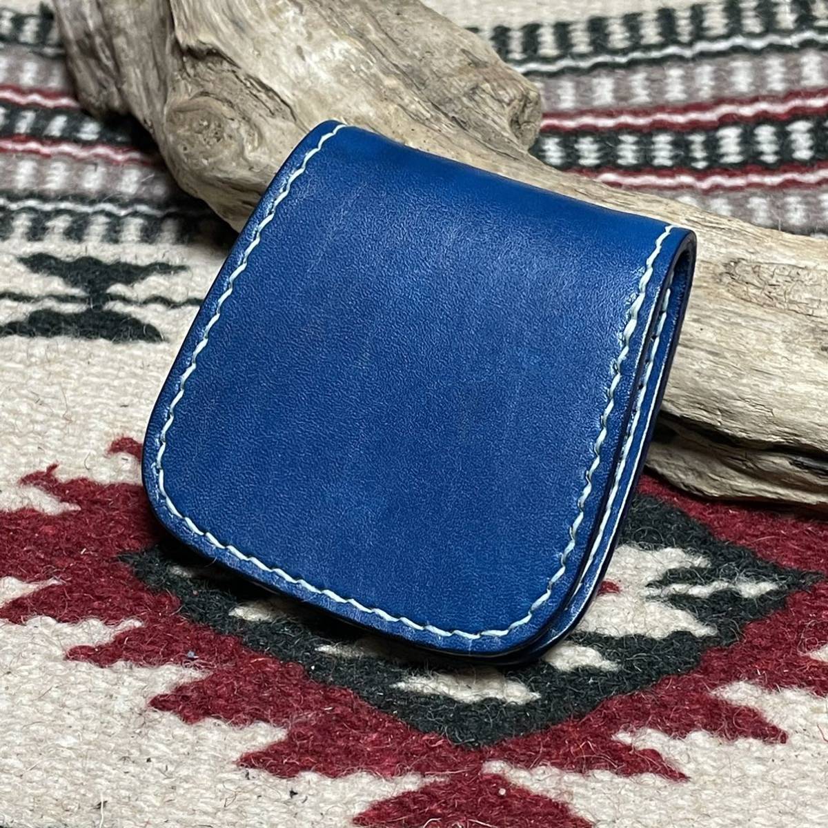 コインケース コインウォレット ブルー N007拍卖
