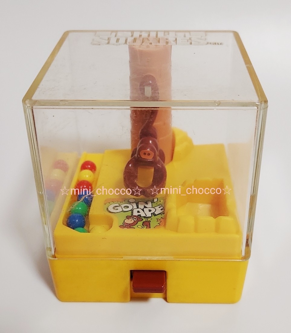 ☆昭和レトロ TOMY モンキーキャッチ☆送料300円~1060円☆ゲーム コア 猿 ゼンマイ式 GOIN APE スキル スクエア 当時物 トミー 訳あり拍卖