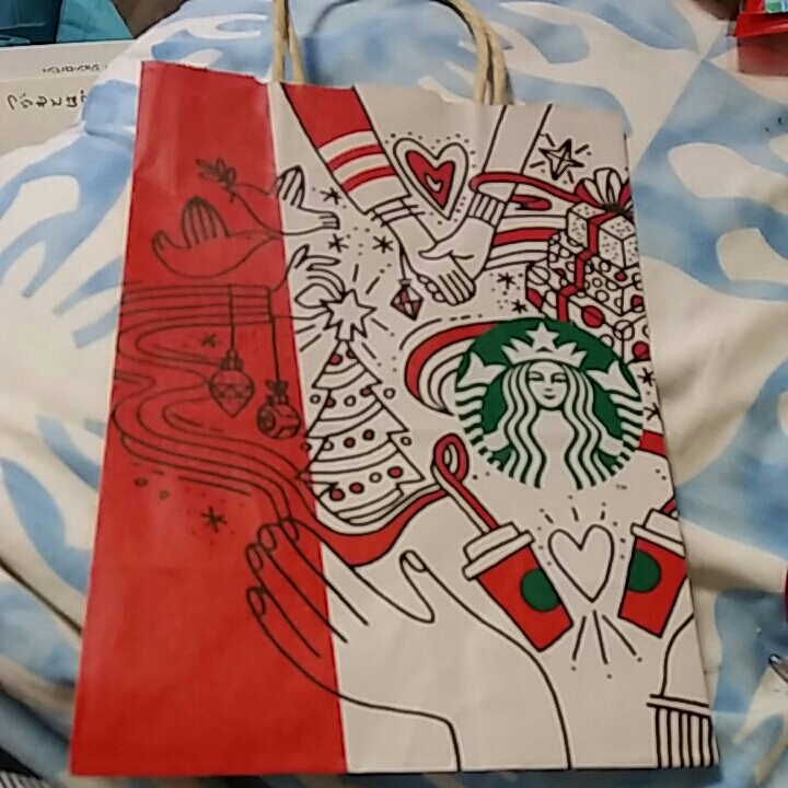 【P】スタバ●紙袋●スターバックス拍卖
