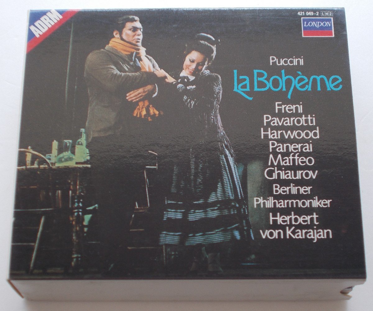 CD〇プッチーニ:ボエーム/ルチアーノ・パヴァロッティ、ミレッラ・フレーニ、ニコライ・ギャウロフ カラヤン指揮ベルリン・フィル拍卖