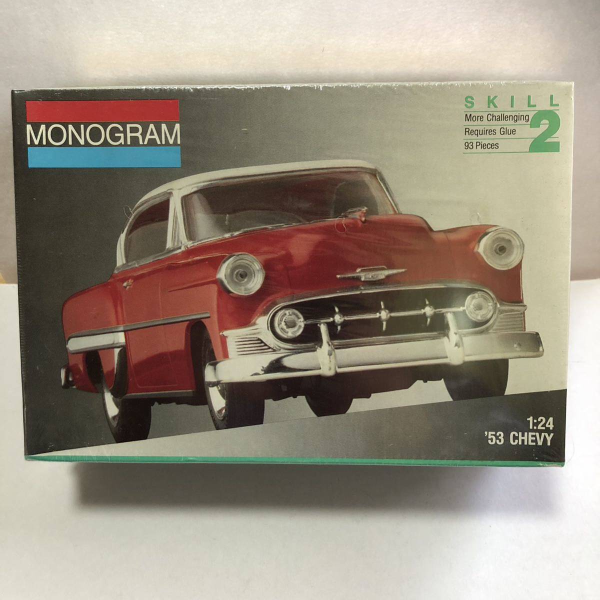 激レア超希少!MONOGRAM!53.CHEVY!1/24スケール!新品未開封品プラモデル!当時物!入手困難モデル!拍卖