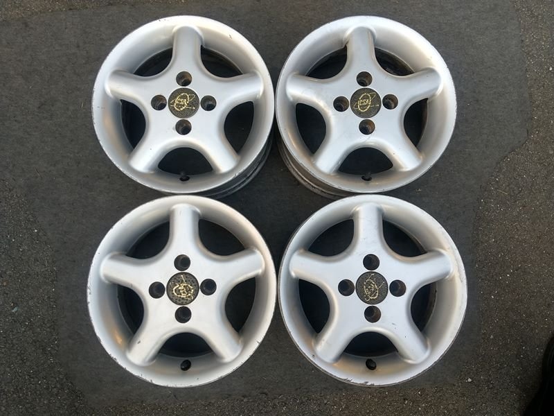 『psi』 MULLINS 13インチ × 5.5J +34 4穴 PCD98 アルミホイール4本セット拍卖