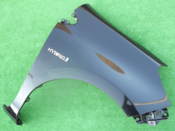 ☆少損,送料安,ブラックパール,前期/中期★アクアNHP10右フロントフェンダー★パネル,黒★Re:P拍卖