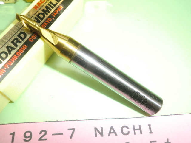 NACHI 2刃エンドミル 3.5φ 未使用 1個UK1192-7拍卖