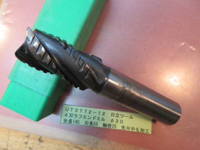 日立ツール 4刃ラフィングエンドミル φ30 UT3772-12拍卖