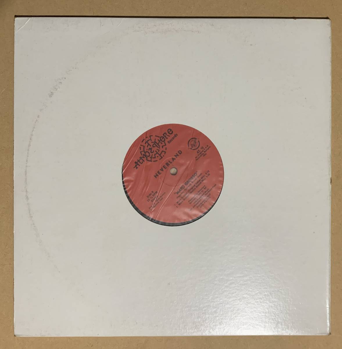 ♪♪ Atmosphere NEVERLAND/Mato Grosso アルバム LP盤 ♪♪拍卖
