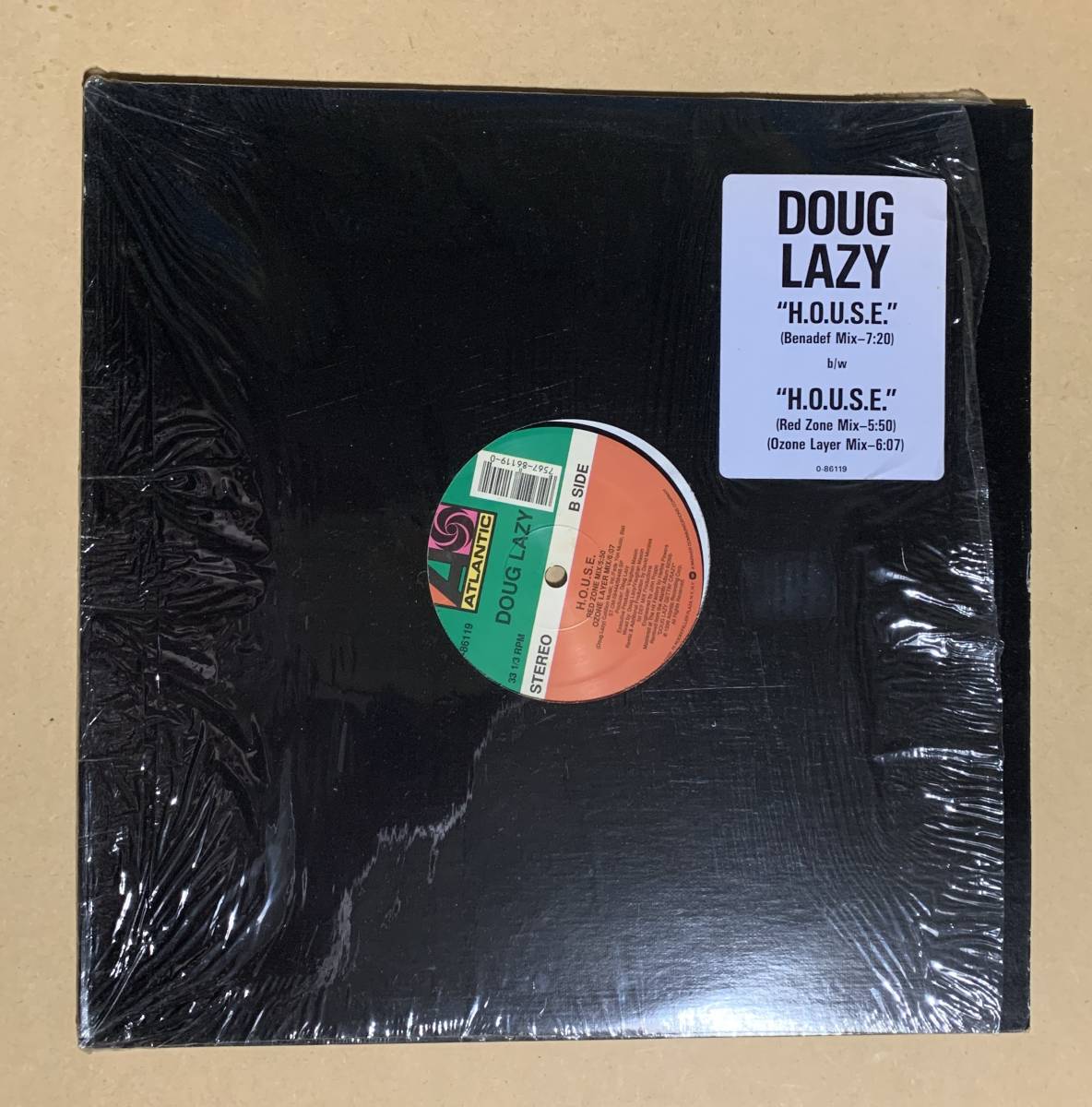 ♪♪ Atlantic Doug Lazy / H.O.U.S.E. アルバム LP盤 ♪♪拍卖