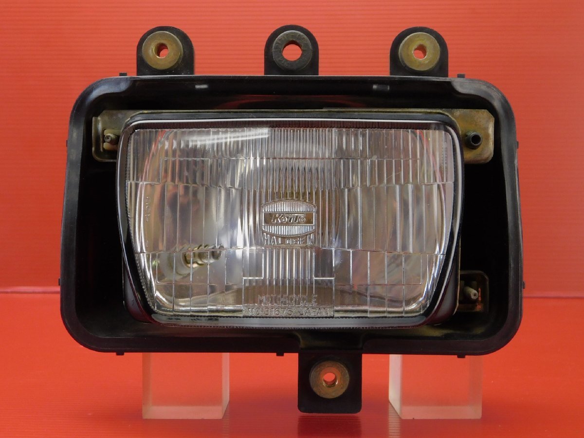 80【評価A】 XTZ660 テネレ 3YF 実動 レア 純正 KOITO コイト ハロゲン ヘッドライト 点灯動画有拍卖