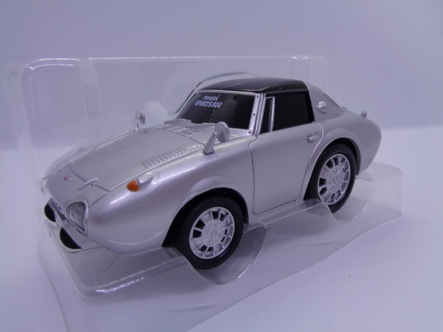 プルバックカー/ドライブタウン△トヨタスポーツ800(銀)ヨタハチ @car.110拍卖