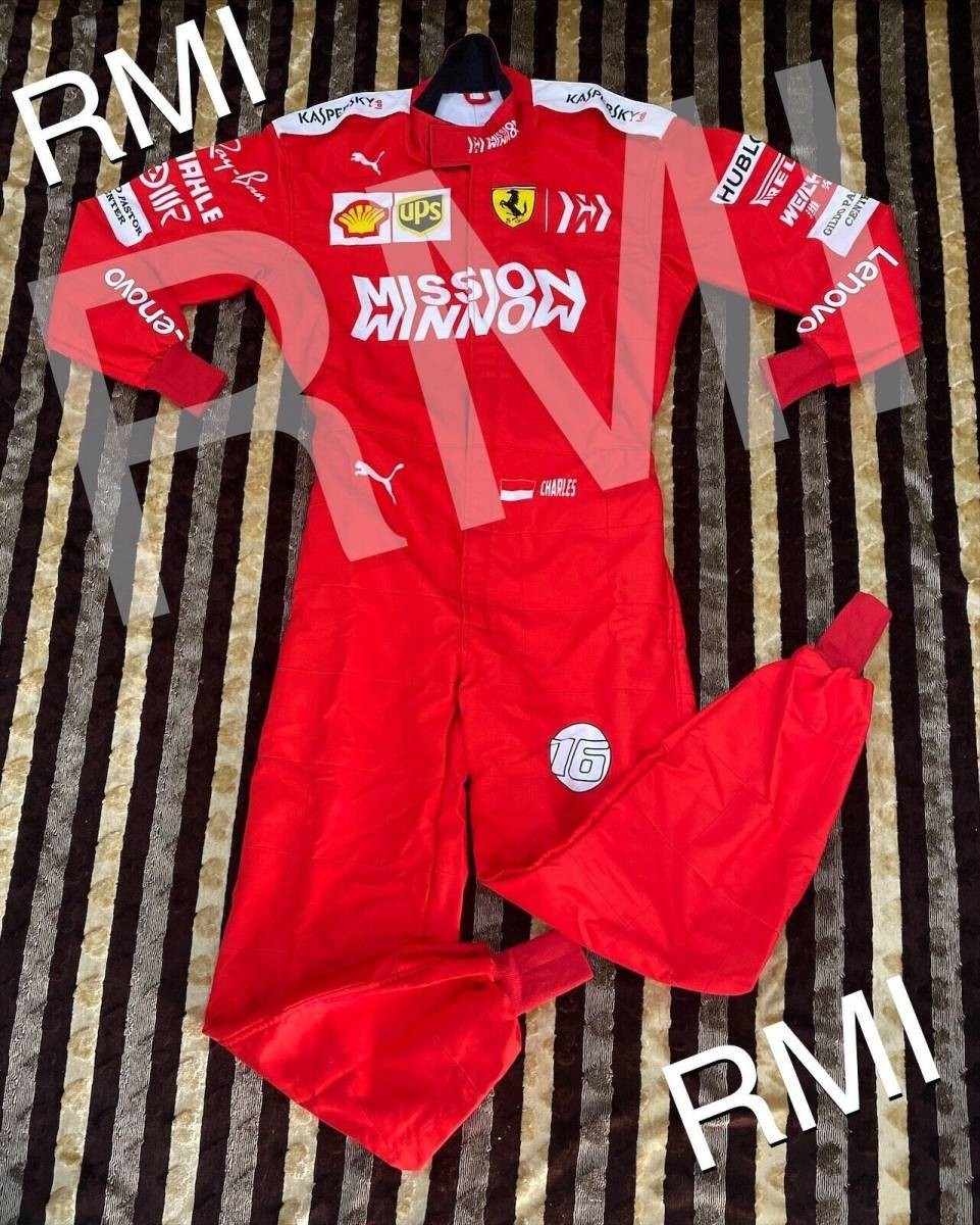 海外 限定品 送料込み シャルル・ルクレール CHARLES MISSON WINNOW 2022 F1 レーシングスーツ サイズ各種 レプリカ 2拍卖