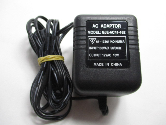 AD32186★KOINUMA★ACアダプター★GJE-AC41-162★保証付!即決!拍卖