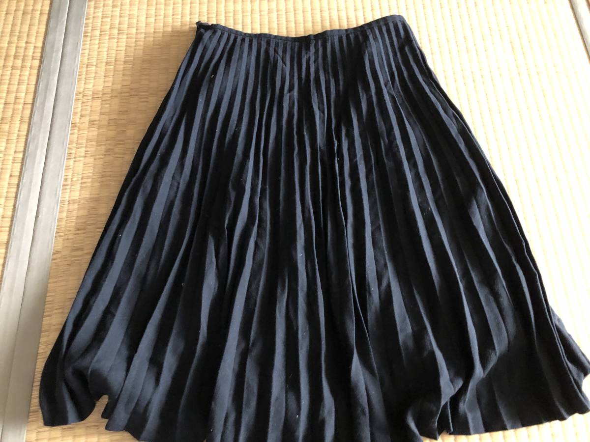 黒いプリーツスカート サイズ67-97拍卖